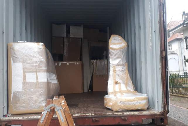 Stückgut-Paletten von Jena nach Dschibuti transportieren